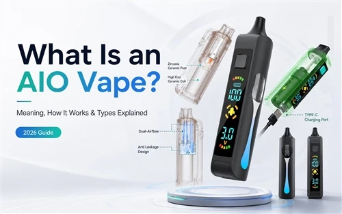 מהו AIO vape? המדריך האולטימטיבי שלך למכשירי Vaping All-in-One
